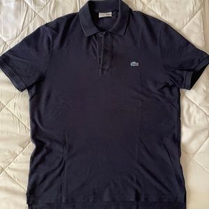 Lacoste for JCrew navy polo